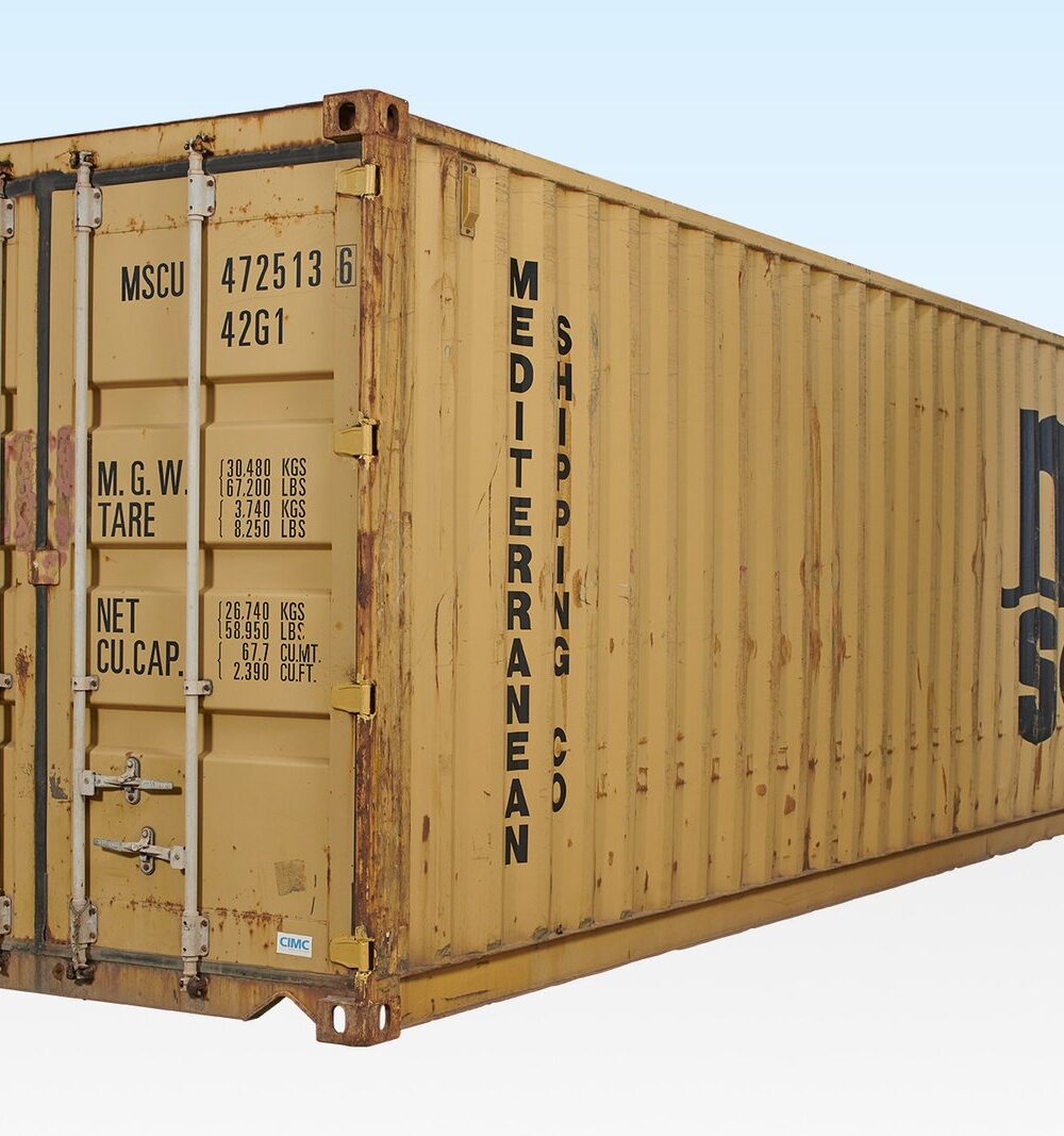 CONTENEDOR MARÍTIMO DE 30 PIES X 8 PIES - COUPÉ DE SEGUNDA MANO