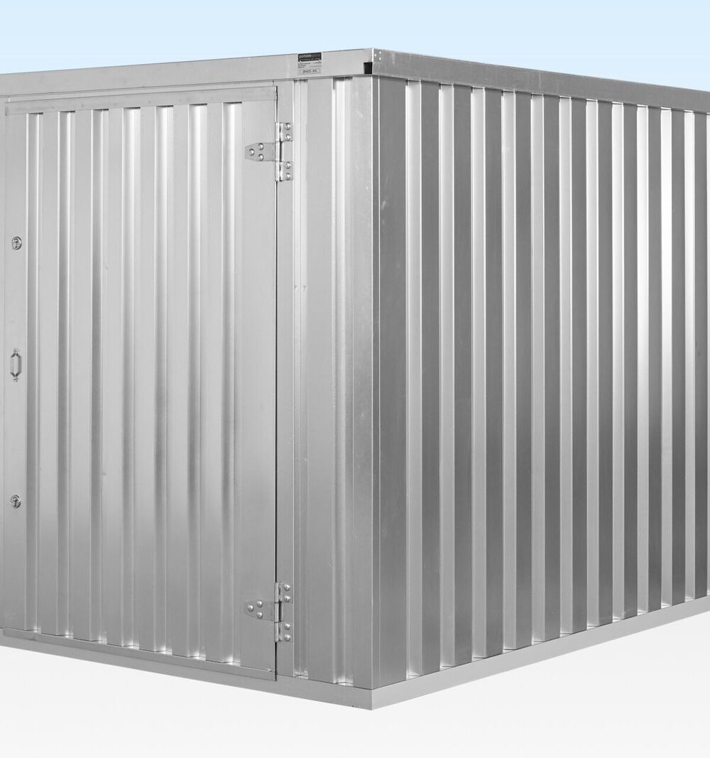 CONTENEDOR DE ALMACENAMIENTO FLAT PACK 3M X 2.1M – GALVANIZADO