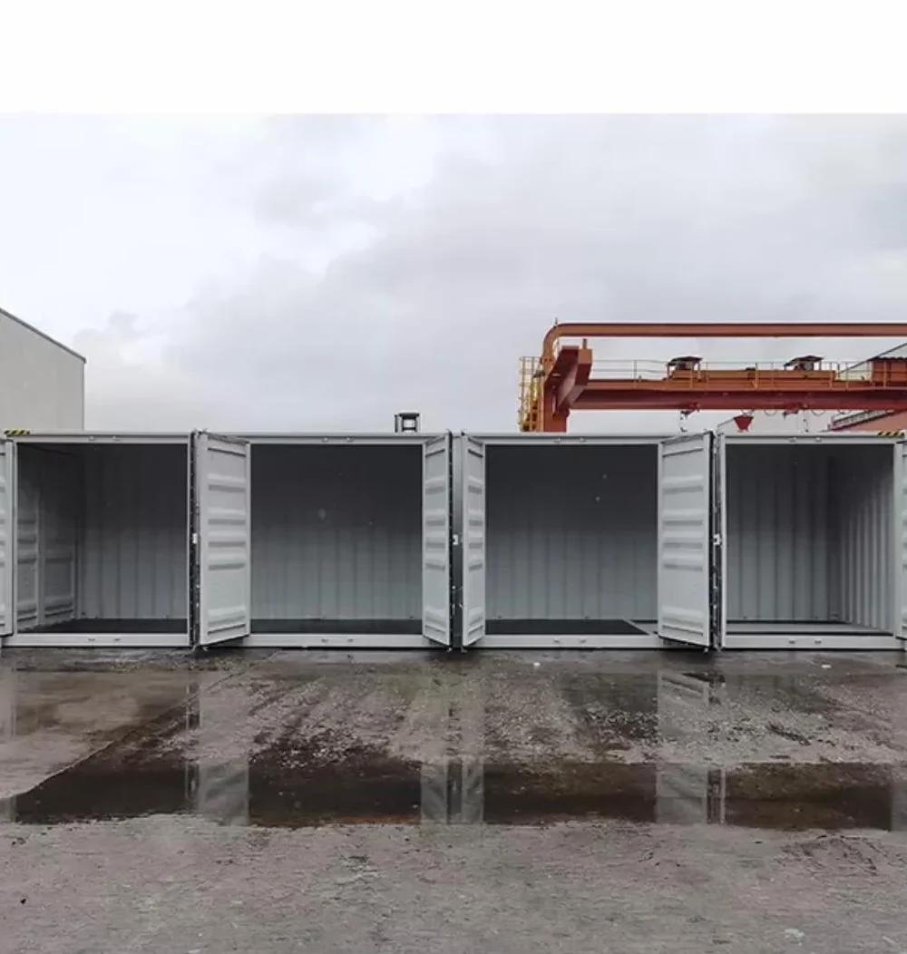 CONTENEDOR DE ACCESO LATERAL COMPLETO DE 40 PIES  BLANCO 2