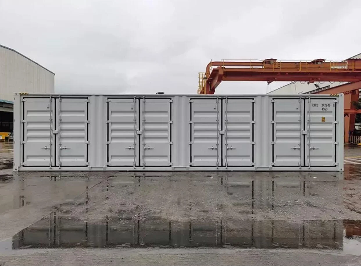 CONTENEDOR DE ACCESO LATERAL COMPLETO DE 40 PIES  BLANCO 2 - Imagen 5