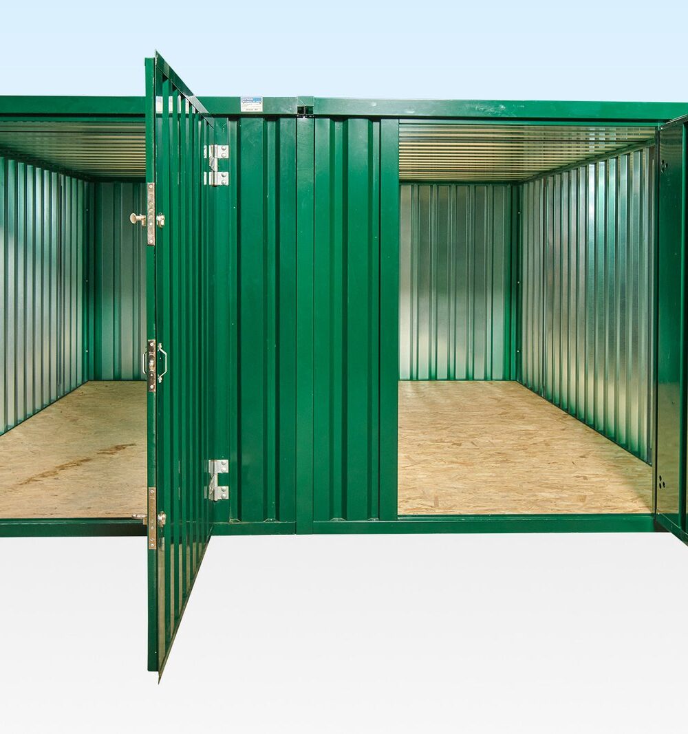 JUEGO DE CONTENEDORES DE ENLACE DE LATERAL PLANO DE 3M X 4,2M (REVESTIMIENTO EN POLVO)