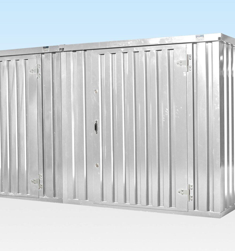 JUEGO CONTENEDOR 4M X 4.2M PLANO ENLACE LATERAL (GALVANIZADO)