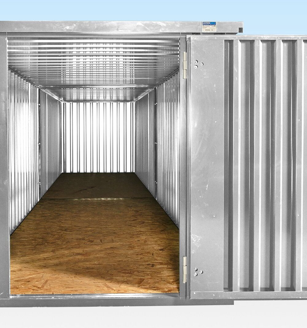 PAQUETE DE CONTENEDOR DE 6M X 2.1M ENLACE EN LOS EXTREMOS (GALVANIZADO)