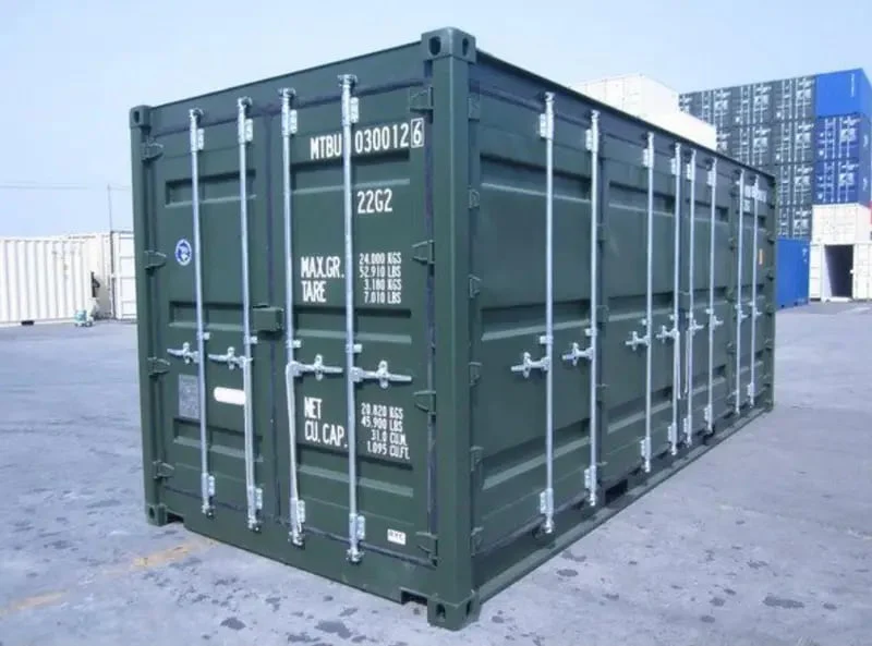 CONTENEDOR USADO DE 20 PIES ABIERTO/ACCESO LATERAL COMPLETO - Imagen 4