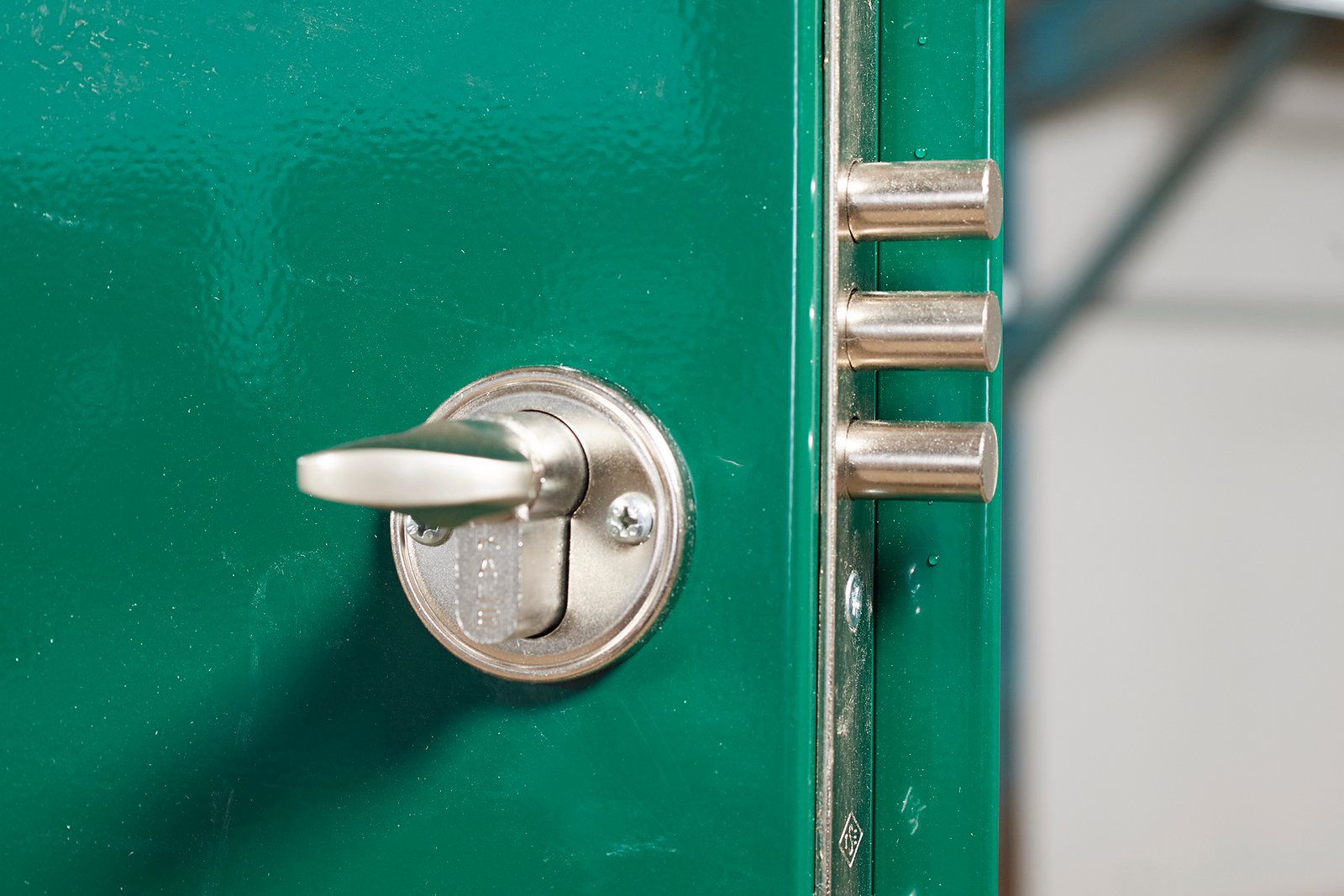 CONTENEDOR DE ALMACENAMIENTO METÁLICO DE EMPAQUE PLANO (REVESTIMIENTO EN POLVO) - Imagen 3