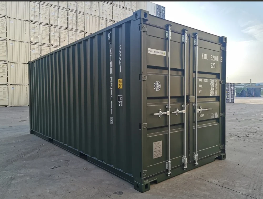 CONTENEDOR MARÍTIMO DE 20 PIES DE SEGUNDA MANO - A PRUEBA DE VIENTO E IMPERMEABLE